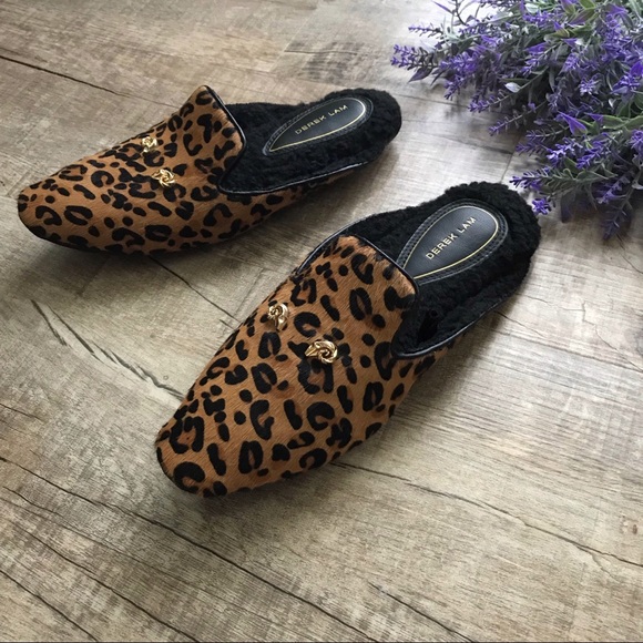 Derek Lam Leopard Print Loafers - Picture 6 of 8